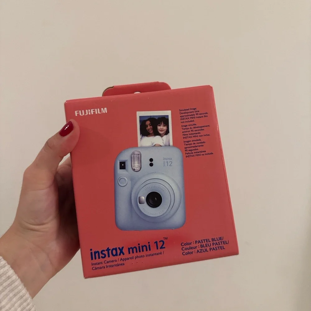 Fujifilm Instax Mini 12 Camera - Pastel Blue - NEW IN BIX